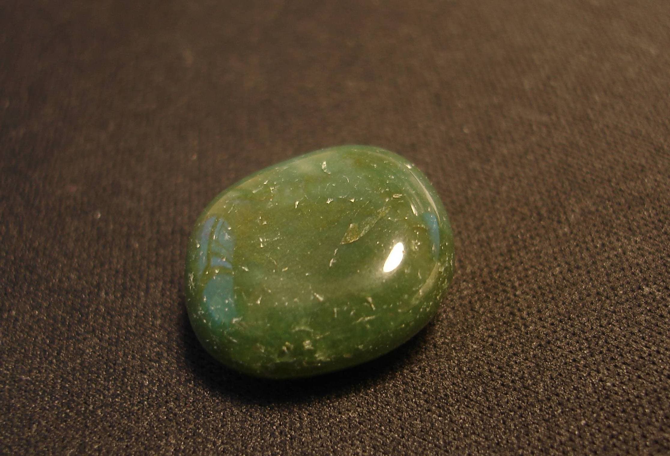 Aventurina verde pulida